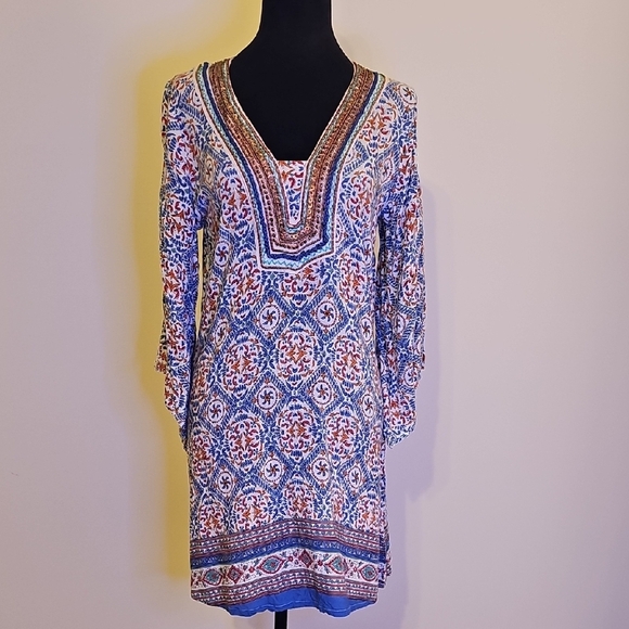 Dresses & Skirts - Bohemian Print Tunic Dress